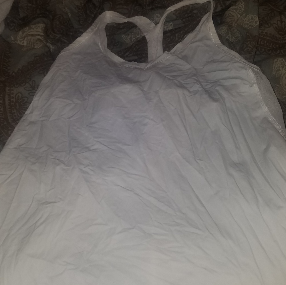 Lululemon mesh racerback tank top